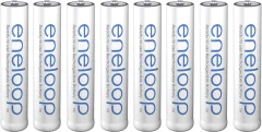 eneloop eneloop HR03 micro (AAA)-akumulator NiMH 800 mAh 1.2 V 8 kos