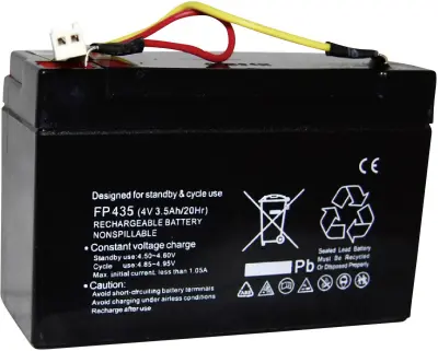 Akumulator za ročno svetilko nadomešča orig. akumulator HB90A 4 V 3400 mAh