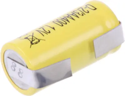 Posebni akumulator 2/3 AA U-spajkalni rep\, Flat-Top NiCd Mexcel D-2/3AA400 1.2 V 400 mAh