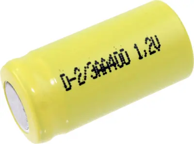 Posebni akumulator 2/3 AA Flat-Top NiCd Mexcel D-2/3AA400 1.2 V 400 mAh