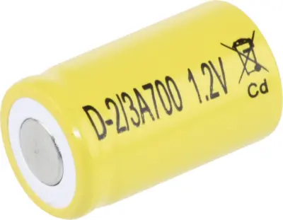 Posebni akumulator 2/3 A Flat-Top NiCd Mexcel D-2/3A700 1.2 V 700 mAh