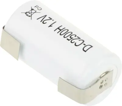 Posebni akumulator Baby (C) U-spajkalni rep\, Flat-Top NiCd Mexcel D-C2500B 1.2 V 2500 mAh