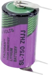 Posebna litijeva baterija Tadiran 1/2 AA 3 x spajkalni zatič +/-- 3.6 V 1100 mAh 1/2 AA (Ø x V) 15 mm x 25 mm