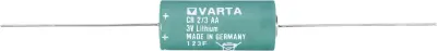 Posebna litijeva visokonapetostna baterija Varta CR 2/3 AA CD z aksialno žico 3 V 1350 mAh CR 2/3 AA CD