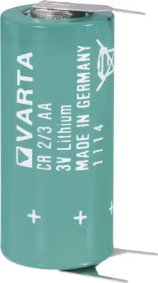 Posebna litijeva visokonapetostna baterija Varta CR 2/3 AA SLF 3 x spajkalni zatič ++/- 3 V 1350 mAh CR 2/3 AA SLF