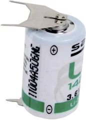 Posebna litijeva baterija Saft 1/2 AA 3 x spajkalni zatič ++/- 3.6 V 1200 mAh 1/2 AA (Ø x V) 15 mm x 25 mm