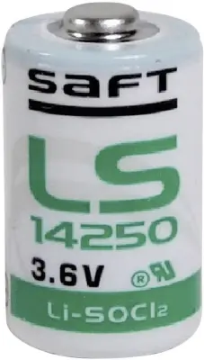 Posebna litijeva baterija Saft 1/2 AA 3.6 V 1200 mAh 1/2 AA (Ø x V) 15 mm x 25 mm