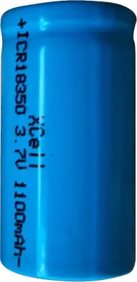 Posebni akumulator 18350 Li-Ion XCell ICR18350 3.7 V 1100 mAh