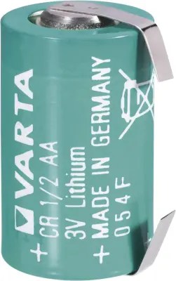 Posebna litijeva visokonapetostna baterija Varta CR 1/2 AA LF\, U-spajkalni priključek 3 V 970 mAh CR 1/2 AA LF