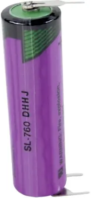 Posebna litijeva baterija Tadiran Mignon 3 x spajkalni zatič +/-- 3.6 V 2200 mAh Mignon (AA) (Ø x V) 15 mm x 50 mm
