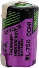 Posebna litijeva baterija Tadiran 1/2 AA U-spajkalni priključek 3.6 V 1100 mAh 1/2 AA (Ø x V) 15 mm x 25 mm