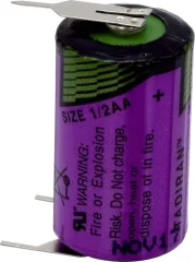Tadiran Batteries SL 350 PT posebna baterija 1/2 AA U-spajkalni zatič litijeva 3.6 V 1200 mAh 1 kos