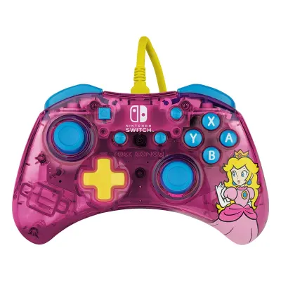 PDP NINTENDO SWITCH ROCK CANDY MINI - PEACH žični kontroler