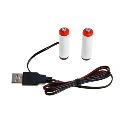 USB nadomestek baterij 2xAA 2R6 3V 500mA