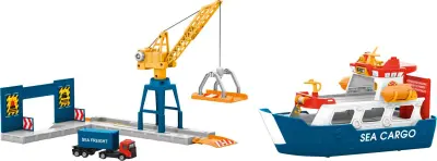 Märklin 072223 Märklin my world - tovorna ladja in pristaniški žerjav