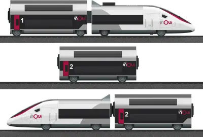 Märklin 029406 Märklin moj svet - zaganjalnik TGV Duplex