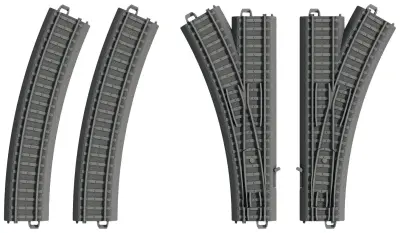 Märklin World 23401 H0 moj svet - komplet plastičnih tirnic