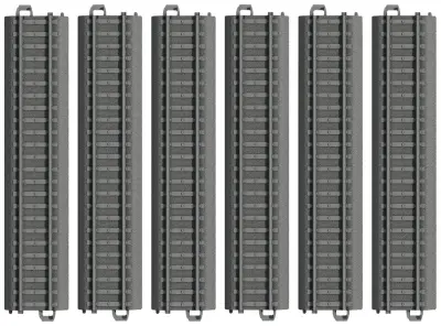 Märklin World 23180 H0 moj svet - Plastična steza\, 180 mm\, komplet 6