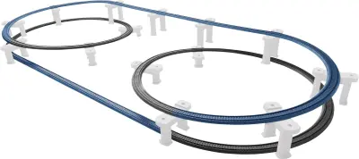 Märklin World 23302 H0 plastični podaljšek proge postavljena povišana železnica