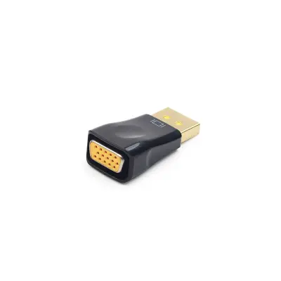 Adapter DisplayPort na VGA, črn