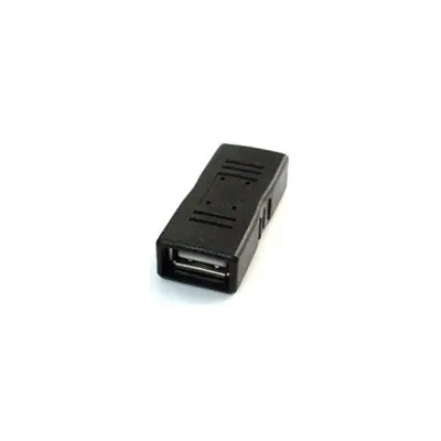 USB 2.0 spojka, črna