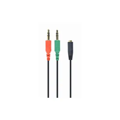 3,5mm jack adapter na slušalke+mikrofon M