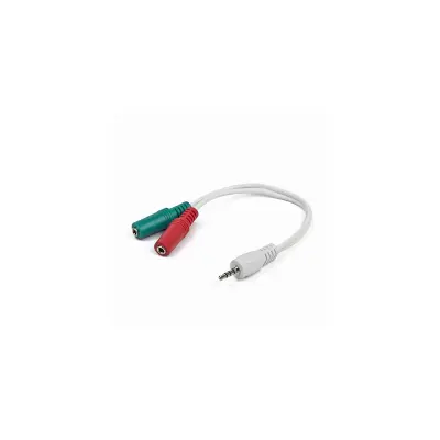 3,5mm jack adapter na slušalke+mikrofon Ž
