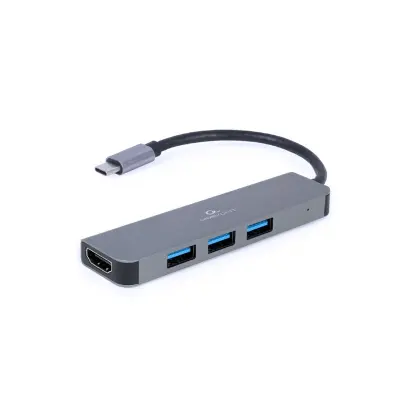 Adapter USB-C 2-v-1 3xUSB, HDMI