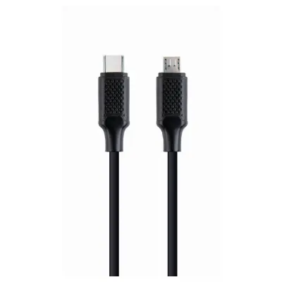 Kabel USB-C na microUSB 1,5m črn