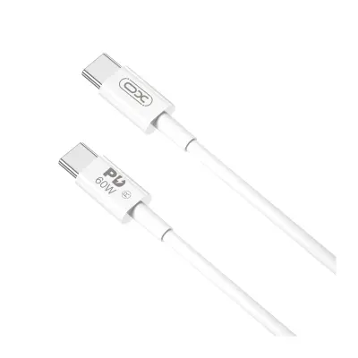 Kabel USB-C na USB-C XO NB-Q190B 2m 60W bel
