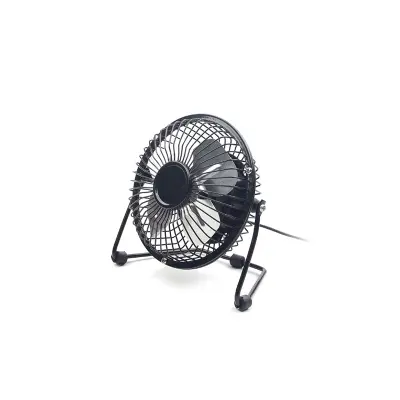 Namizni USB ventilator 4'' črn