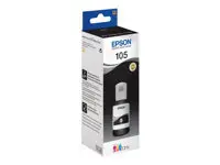 Steklenička s črnim črnilom Epson Original 105 Ecotank Pigment