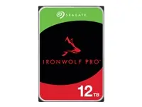SEAGATE Ironwolf PRO Enterprise NAS HDD 12TB 7200rpm 6Gb/s SATA 256MB cache 8.9cm 3.5inch 24x7 for NAS & RAID Rackmount Systeme BLK vgradni disk
