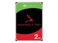 SEAGATE Ironwolf PRO Enterprise NAS HDD 2TB 7200rpm 6Gb/s SATA 256MB cache 8.9cm 3.5inch 24x7 for NAS & RAID Rackmount systems BLK trdi disk