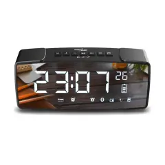 Digitalna budilka z funkcijo Bluetooth, FM in AUX GB200