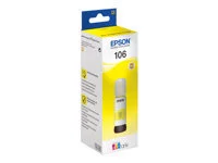 Steklenička z rumenim črnilom Epson Original 106 Ecotank
