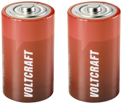 VOLTCRAFT LR20 mono (D)-baterija alkalno-manganov 18000 mAh 1.5 V 2 kos