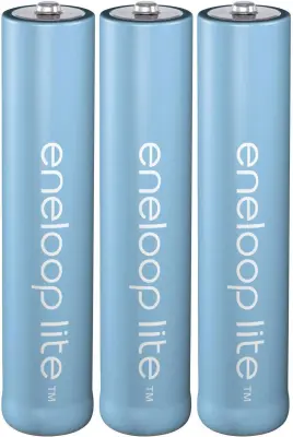 Panasonic eneloop Lite HR03 micro (aaa)-akumulator NiMH 550 mAh 1.2 V 3 kos