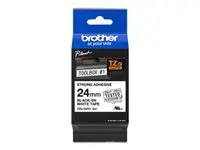 Brother TZES251 Bel/črn 24mm, trak za PT