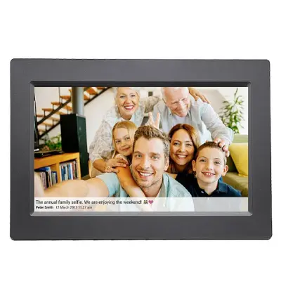 Denver PFF-1015 black digitalni WiFi okvir za slike  25.7 cm 10.1 palec EEK: C (A - G) 1280 x 800 Pixel 16 GB črna