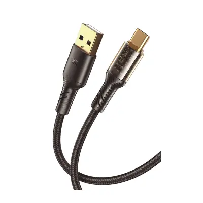 Kabel XO USB-A na USB-C NB229 2.4A 1m črn