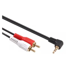 Kabel 3,5 mm Jack 2x RCA-M 3m MCTV-825