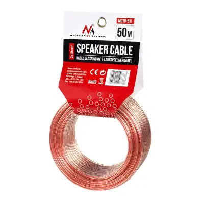 Kabel za zvočnike 2 x 1,5mm2 50m MCTV-511