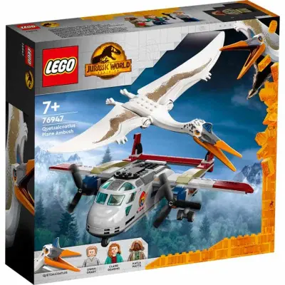 LEGO Jurassic World 76947 Letalska zaseda za quetzalcoatlusa