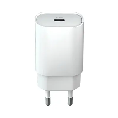Polnilec za telefon Forever PD 1x USB-C 18W bel