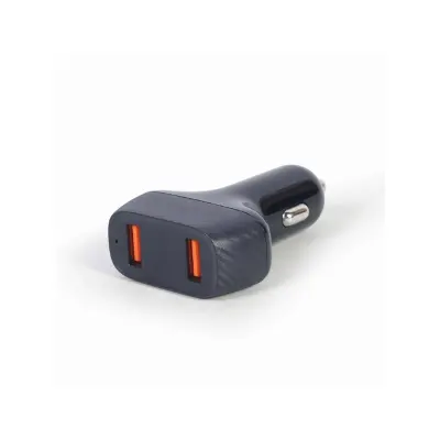 Polnilec za avto Gembird 2xUSB 36W QC3.0