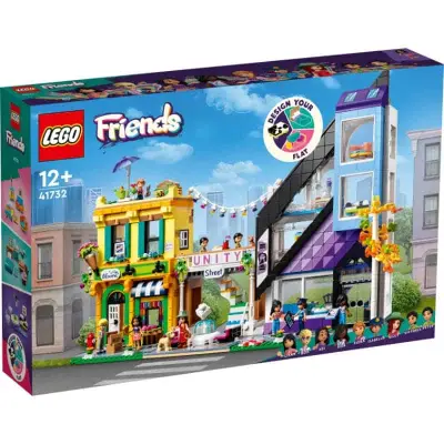 LEGO Friends 41732 Cvetličarna in modna trgovina v mestnem središču