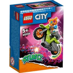 LEGO City 60356 Medved na akrobatskem motorju