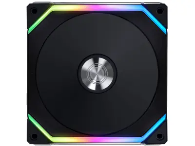 LIAN LI UNI SL140 V2 RGB PWM črn 140 mm ventilator