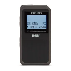 AIWA Prenosni žepni Radio z DAB RD-20DAB/BK
